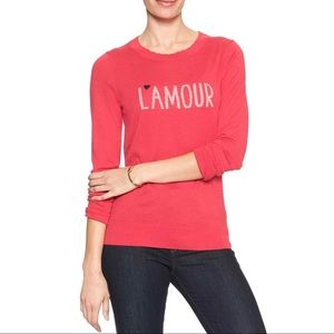 💕BANANA REPUBLIC FACTORY L’amour Sweater - XS